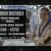 See video of Marina Rantanen and the European robotic arm