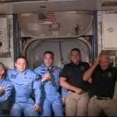 Les deux astronautes transportés par Space X à bord de l’ISS