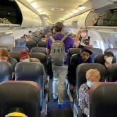 Une étude « rassurante » sur les risques de transmission du coronavirus en avion