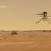 L’hélicoptère Ingenuity a volé sur Mars, annonce la Nasa