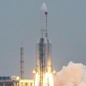 Une partie de la fusée chinoise s’est désintégrée au-dessus de l’océan Indien