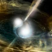 Premières détections d’un trou noir « avalant » une étoile à neutrons 