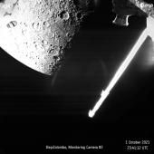 Mission BepiColombo : premières images de de Mercure