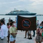 Mexique: mobilisation contre les bateaux de croisière à Cozumel