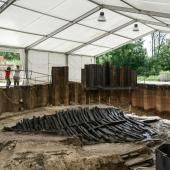 Une mystérieuse épave vieille de 1 300 ans mise au jour près de Bordeaux