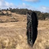 Un débris spatial d'une mission SpaceX retrouvé dans un champ de mouton