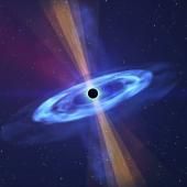 Voir la vidéo de Une étoile déchirée par un trou noir