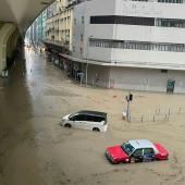 Des pluies historiques à Hong Kong