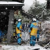 Séisme du Nouvel An au Japon : plus de 300 personnes portées disparues 