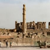 En Iran, la lutte contre les lichens qui rongent les ruines antiques de Persépolis