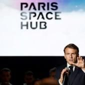 Espace : Macron appelle l&#039;Europe à mener une &quot;reconquête à marche forcée&quot; 