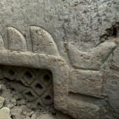 Au Pérou, la découverte d’une fresque murale vieille de trois millénaires