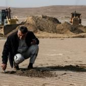 En Irak, de l’argile sur les dunes pour combattre les tempêtes de sable