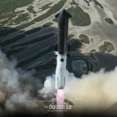 Test réussi de la mégafusée Starship, le premier depuis l'entrée en Bourse de SpaceX