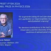 Le Nobel de physique au Belge Francis Halzen pour ses travaux sur les neutrinos en Antarctique 