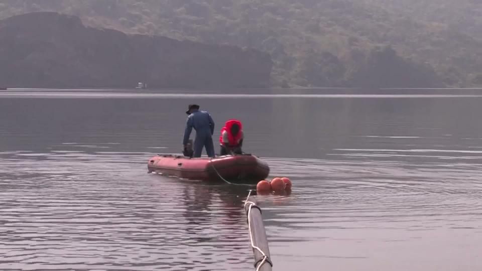 Le dégazage du lac Nyos