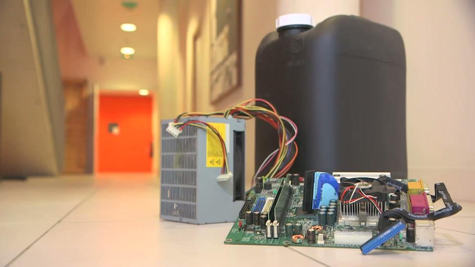 Des ordinateurs en matériaux recyclés
